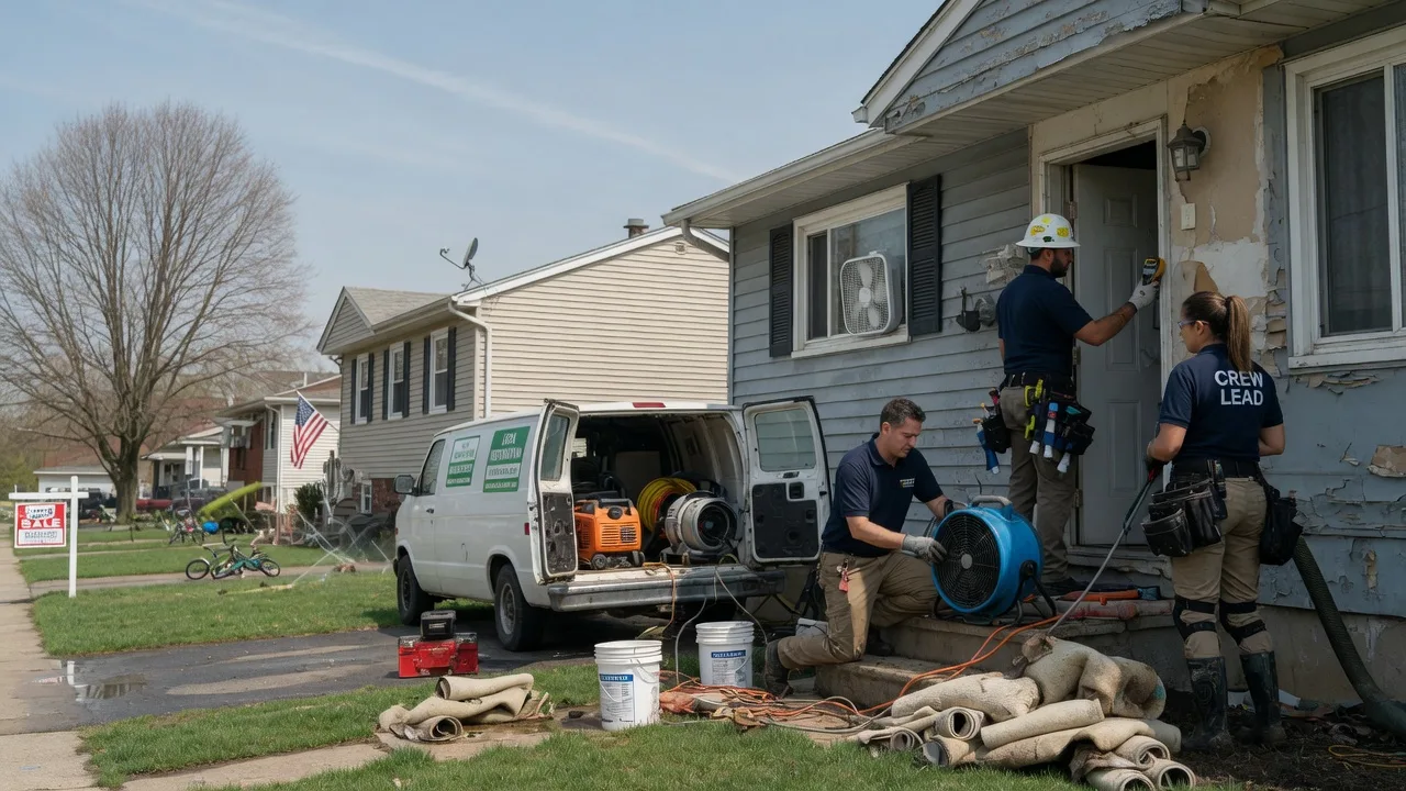 Flood Cleanup in Griswold, CT near me