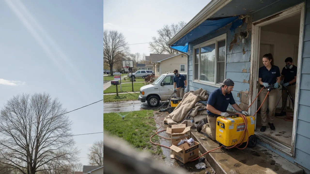 Basement Flood Cleanup in Griswold, CT near me